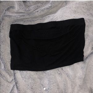 black fashion nova tube top